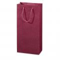 [F660244] Tragetasche Satina Bordeaux 2er 170x85x360 mm